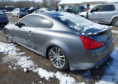 2013 Infiniti G37X z USA, uszkodzony, nr VIN JN1CV6EL4DM982881